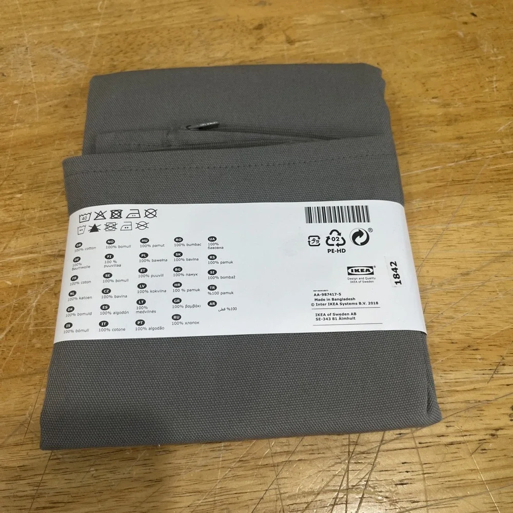 Ikea Gurli Gray Throw‎ Pillow cover 20